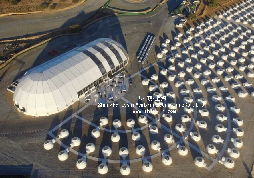 響沙灣蓮花酒店膜結(jié)構(gòu)工程技術(shù)措施構(gòu)造設(shè)計(jì)、制作及安裝