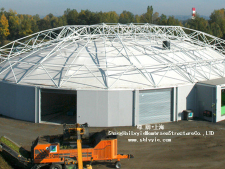 氣承式膜結構的荷載效應分析?